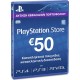 ΠΡΟΠΛΗΡΩΜΕΝΗ ΚΑΡΤΑ SONY PLAYSTATION LIVE CARD 50€